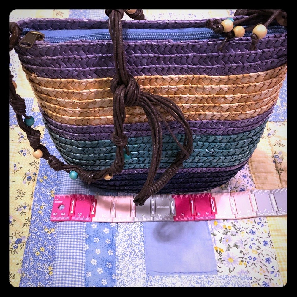 Cruise Club straw hand bag